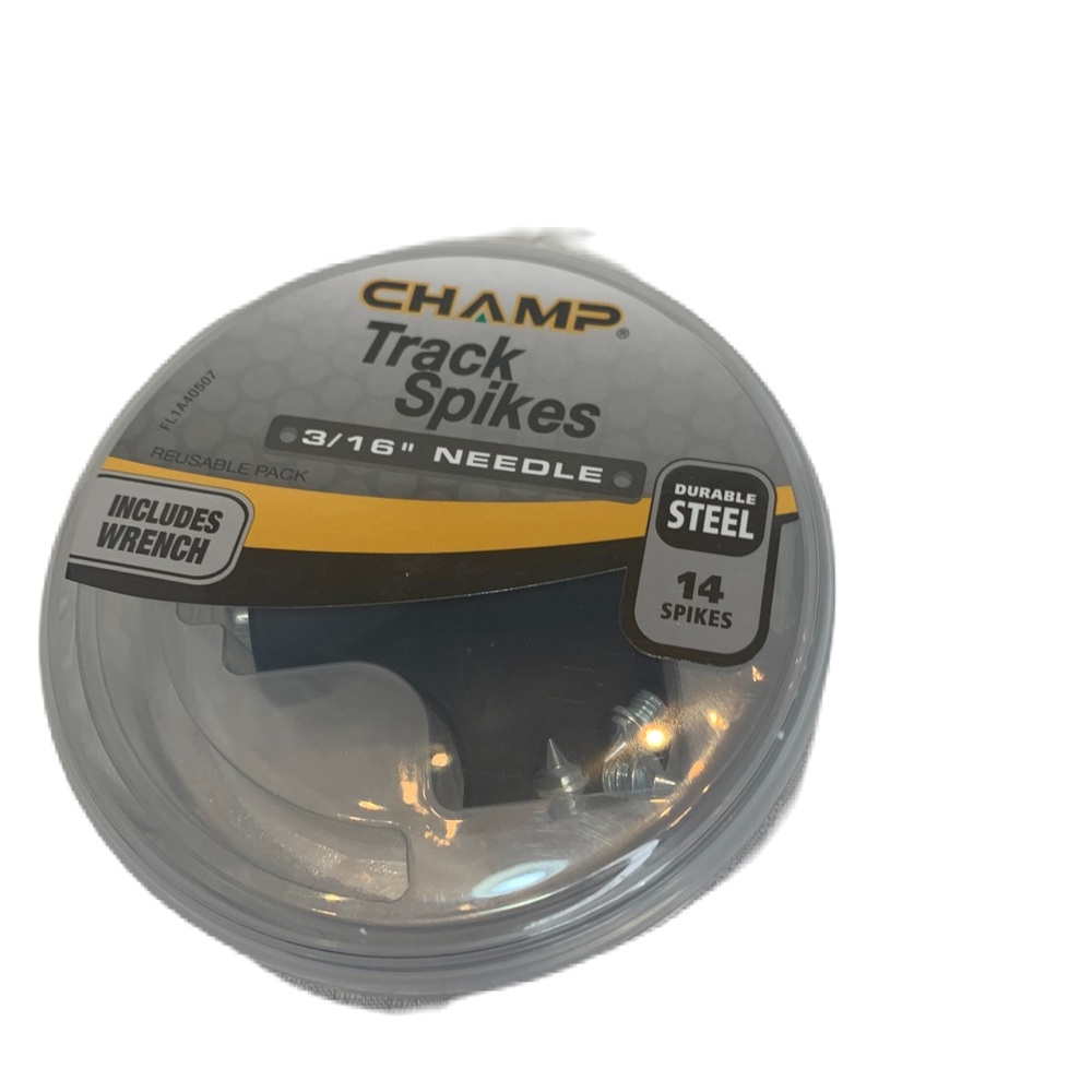 Champ Track Spikes 3/16” Steel Needle Spikes. NEW.